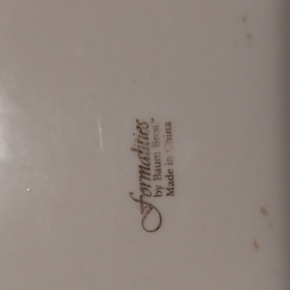 Bauman Bros Formalities reticulated plate - Picture 4 of 4